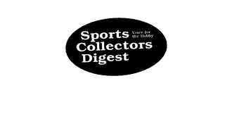 SPORTS COLLECTORS DIGEST VOICE FOR THE HOBBY logo