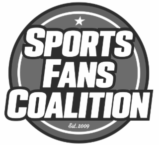 SPORTS FANS COALITION EST. 2009 logo