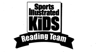 SPORTS ILLUSTRATED FOR KIDS READING TEAM logo