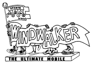 SPORTS MOBILE BRAND WINDWALKER THE ULTIMATE MOBILE logo
