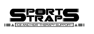 SPORTS STRAPS ICE AND HEAT THERAPY SUPPORT logo