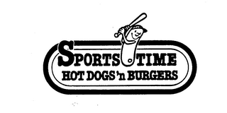 SPORTS TIME HOT DOGS'N BURGERS logo