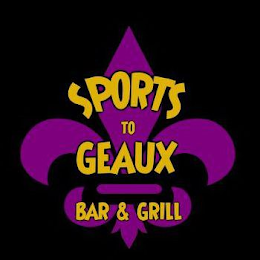 SPORTS TO GEAUX BAR & GRILL logo