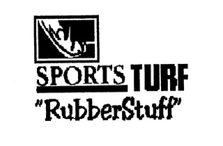 SPORTS TURF "RUBBER STUFF" logo