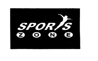 SPORTS ZONE THE WILDERNESS ADVANTURES logo