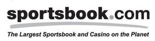SPORTSBOOK.COM THE LARGEST SPORTSBOOK AND CASINO ON THE PLANET logo