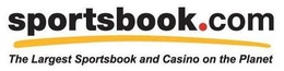 SPORTSBOOK.COM THE LARGEST SPORTSBOOK AND CASINO ON THE PLANET logo
