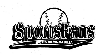 SPORTSFANS SPORTS MEMORABILIA logo