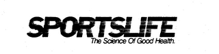 SPORTSLIFE THE SCIENCE OF GOOD HEALTH logo