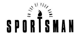 SPORTSMAN ON TOP OF YOUR GAME logo