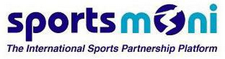 SPORTSMONI THE INTERNATIONAL SPORTS PARTNERSHIP PLATFORM logo