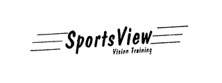 SPORTSVIEW VISIONS TRAINING logo