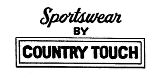 SPORTSWEAR BY COUNTRY TOUCH logo