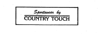 SPORTSWEAR BY COUNTRY TOUCH logo