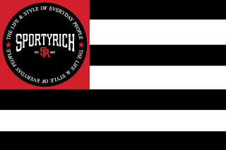 SPORTYRICH SR EST. 2009 THE LIFE & STYLE OF EVERYDAY PEOPLE logo