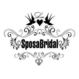 SPOSA BRIDAL LOVE logo
