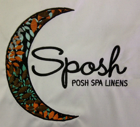 SPOSH POSH SPA LINENS logo