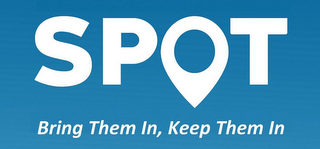 SPOT BRING THEM IN, KEEP THEM IN logo