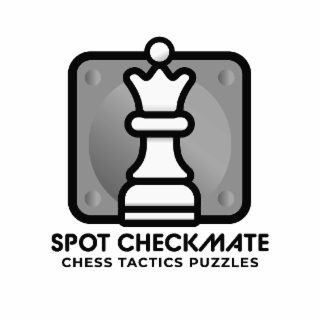 SPOT CHECKMATE CHESS TACTICS PUZZLES logo