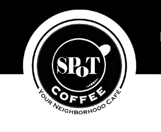 SPOT COFFEE YOUR NEIGHBORHOOD CAFÉ logo