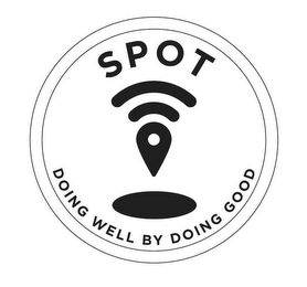 SPOT DOING WELL BY DOING GOOD logo