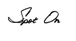 SPOT ON logo