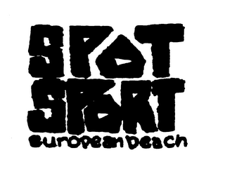 SPOT SPORT EUROPEAN BEACH logo