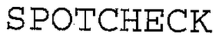 SPOTCHECK logo