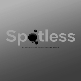 SPOTLESS FORMERLY SIMMONS & SIMMONS RESTAURANT SERVICES logo