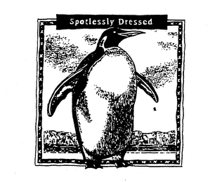 SPOTLESSLY DRESSED logo