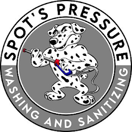 SPOT'S PRESSURE WASHING AND SANITIZING logo
