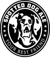 SPOTTED DOG ALE YOUR BEST FRIEND logo