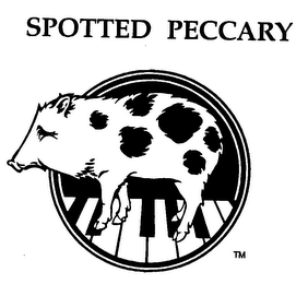 SPOTTED PECCARY logo