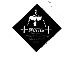 SPOTTER THE ONLY WORKOUT PARTNER YOU'LL EVER NEED! logo