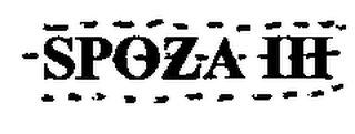 SPOZA III logo