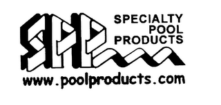 SPP SPECIALTY POOL PRODUCTS WWW. POOLPRODUCTS.COM logo