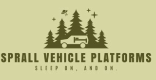 SPRALL VEHICLE PLATFORMS SLEEP ON, AND ON. logo