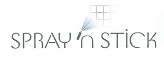 SPRAY 'N STICK logo