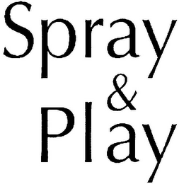 SPRAY & PLAY logo