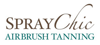 SPRAYCHIC AIRBRUSH TANNING logo