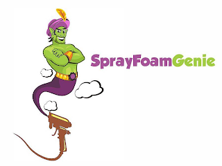 SPRAYFOAMGENIE logo