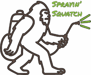SPRAYIN' SQUATCH logo