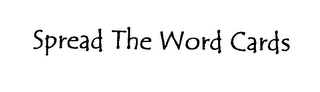 SPREAD THE WORD CARDS logo