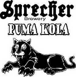 SPRECHER BREWERY PUMA KOLA logo