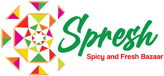 SPRESH SPICY AND FRESH BAZAAR logo
