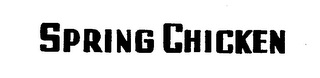 SPRING CHICKEN logo