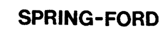 SPRING FORD logo