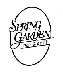 SPRING GARDEN BAR & GRILL logo