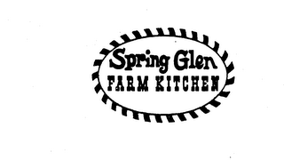 SPRING GLEN FARM KITCHEN logo