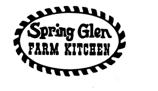 SPRING GLEN FARM KITCHEN logo